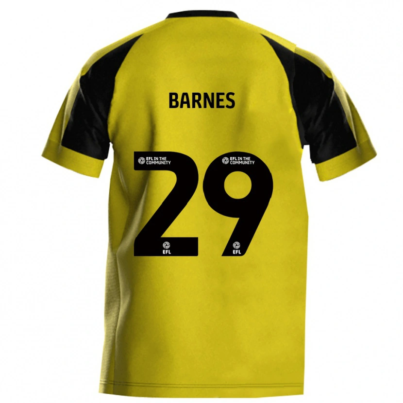 Danxen Herren Lucas Barnes #29 Gelb Grau Heimtrikot Trikot 2025/26 T-Shirt Österreich