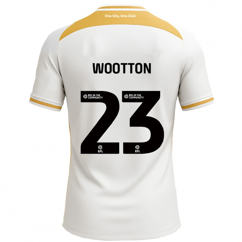 Danxen Herren Sydney Wootton #23 Weiß Gold Heimtrikot Trikot 2025/26 T-Shirt Österreich