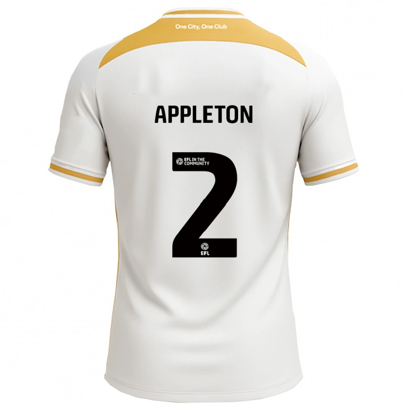Danxen Herren Tara Appleton #2 Weiß Gold Heimtrikot Trikot 2025/26 T-Shirt Österreich