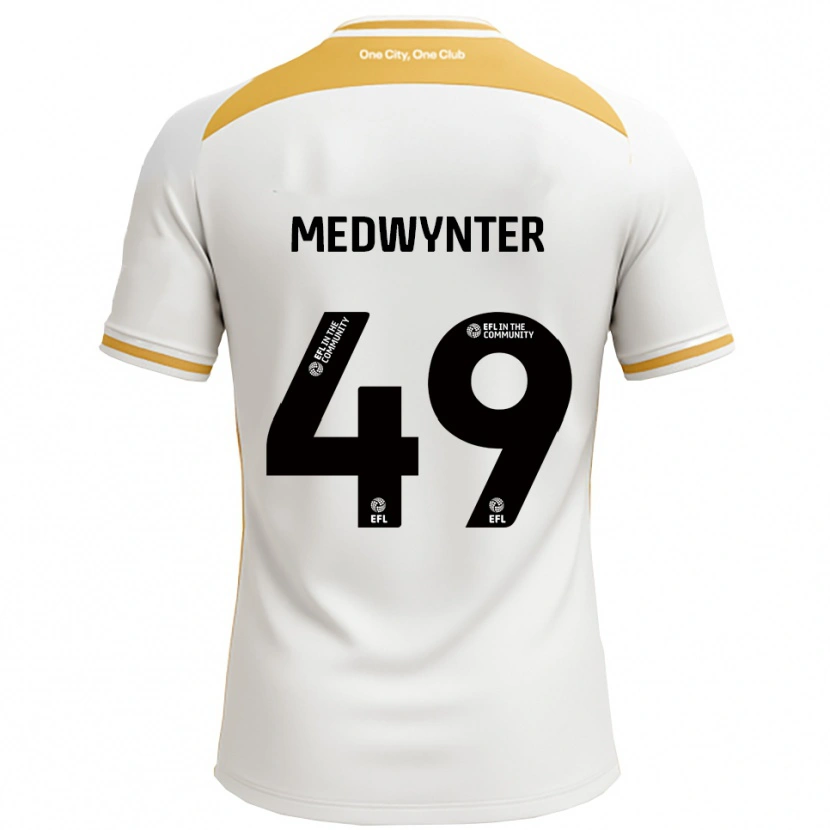 Danxen Herren Chase Medwynter #49 Weiß Gold Heimtrikot Trikot 2025/26 T-Shirt Österreich