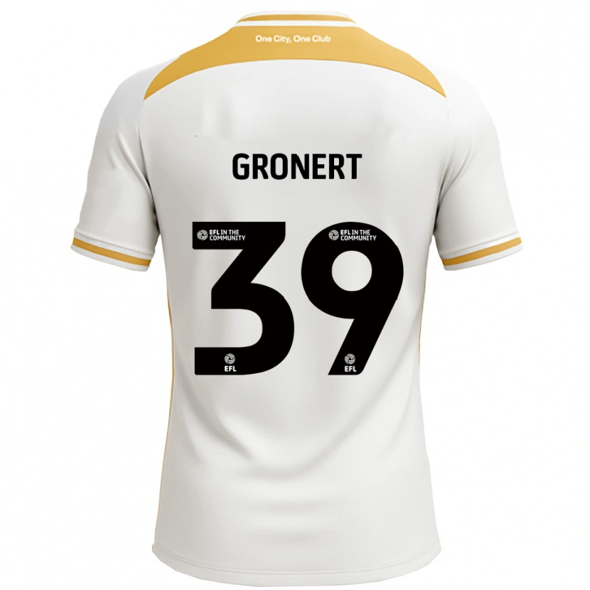 Danxen Herren Alex Gronert #39 Weiß Gold Heimtrikot Trikot 2025/26 T-Shirt Österreich