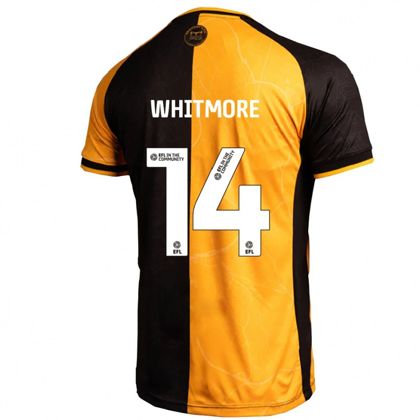 Danxen Herren Kai Whitmore #14 Gelb Schwarz Heimtrikot Trikot 2025/26 T-Shirt Österreich
