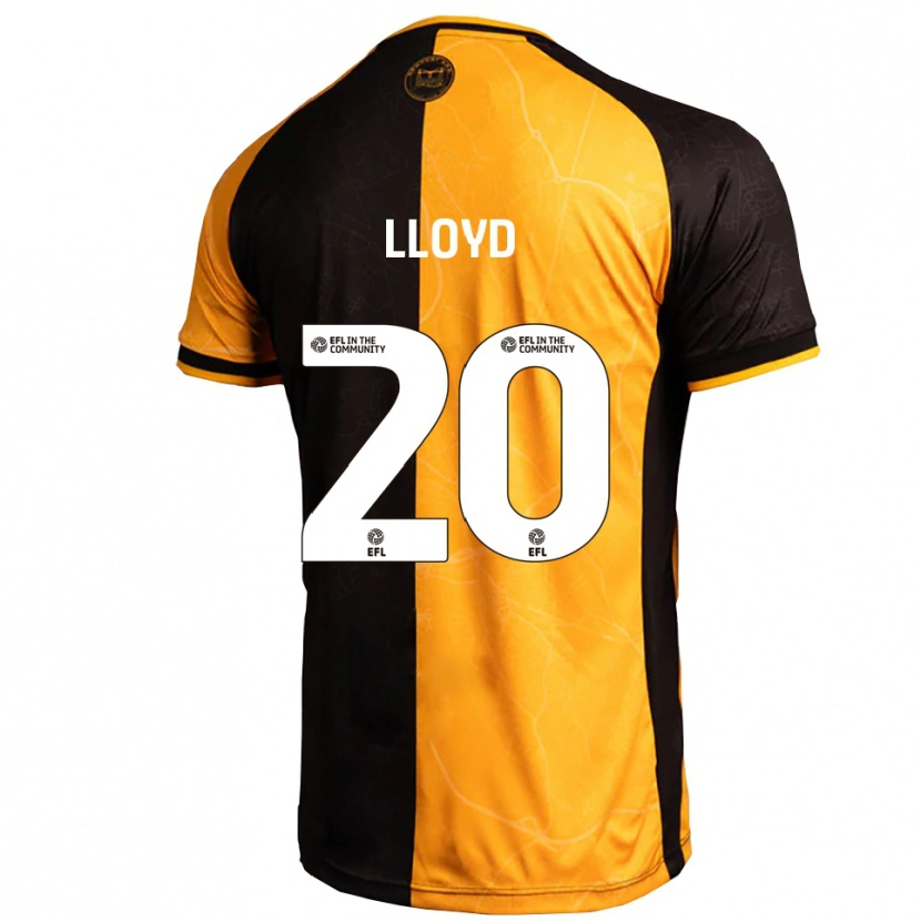 Danxen Herren Ben Lloyd #20 Gelb Schwarz Heimtrikot Trikot 2025/26 T-Shirt Österreich