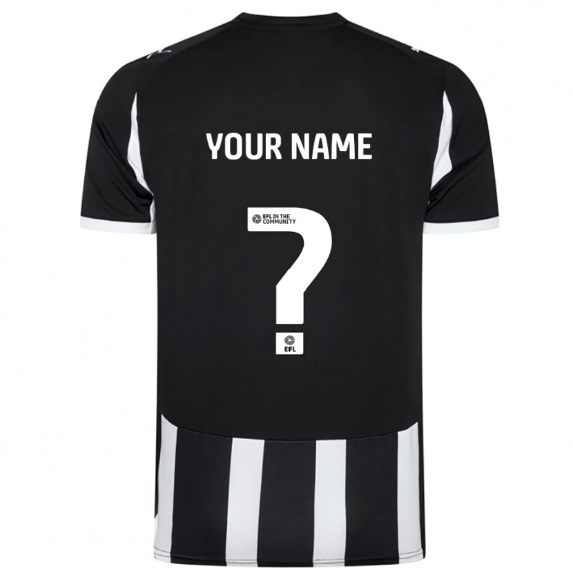 Danxen Herren Ihren Namen #0 Schwarz Weiß Heimtrikot Trikot 2025/26 T-Shirt Österreich