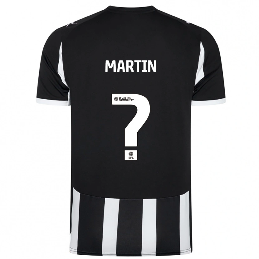 Danxen Herren Ellis Martin #0 Schwarz Weiß Heimtrikot Trikot 2025/26 T-Shirt Österreich