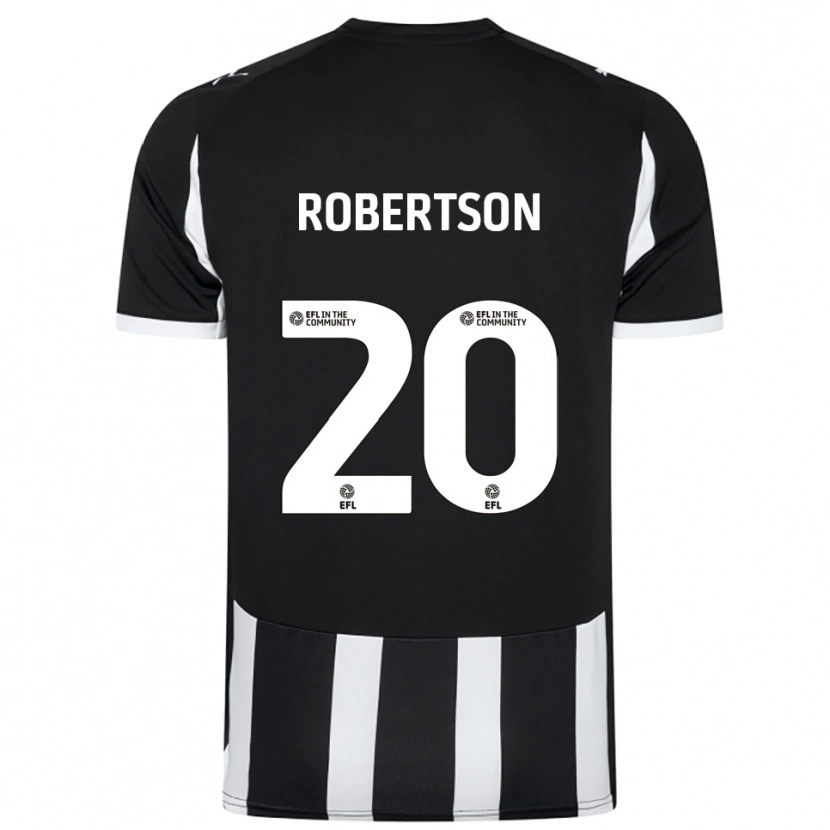 Danxen Herren Scott Robertson #20 Schwarz Weiß Heimtrikot Trikot 2025/26 T-Shirt Österreich