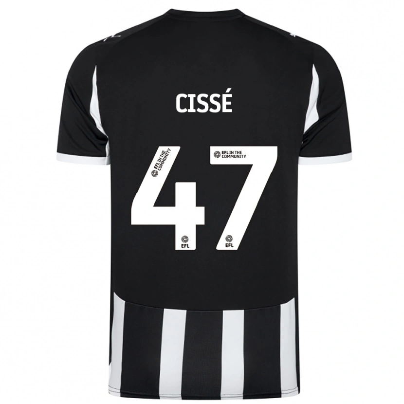 Danxen Herren Cassius Cissé #47 Schwarz Weiß Heimtrikot Trikot 2025/26 T-Shirt Österreich