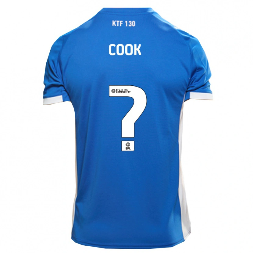 Danxen Herren Cook #0 Blau Weiß Heimtrikot Trikot 2025/26 T-Shirt Österreich