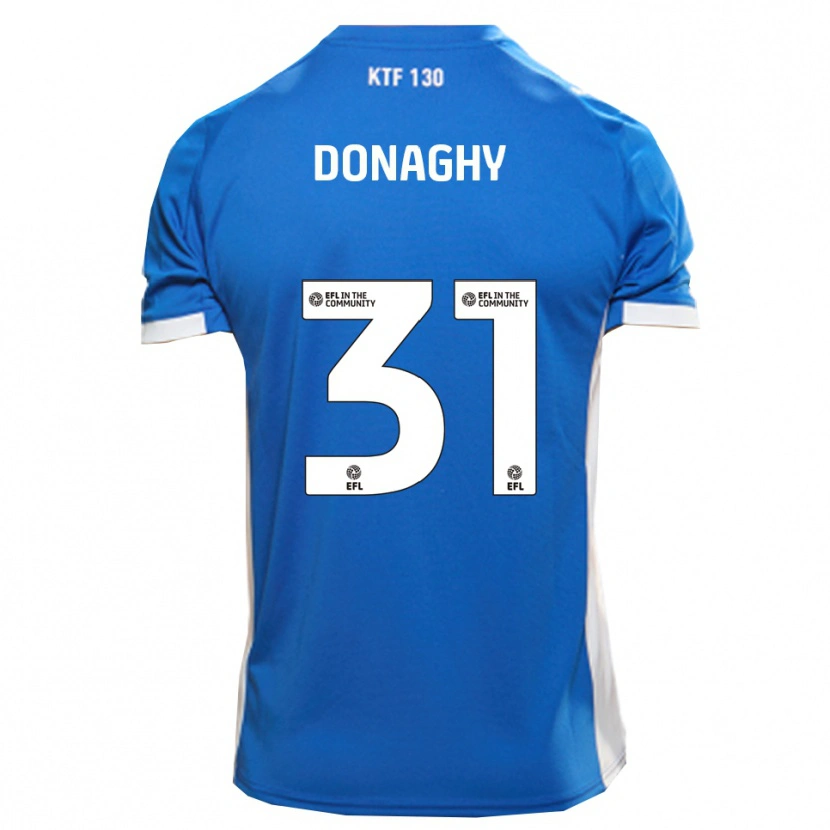 Danxen Herren Tom Donaghy #31 Blau Weiß Heimtrikot Trikot 2025/26 T-Shirt Österreich