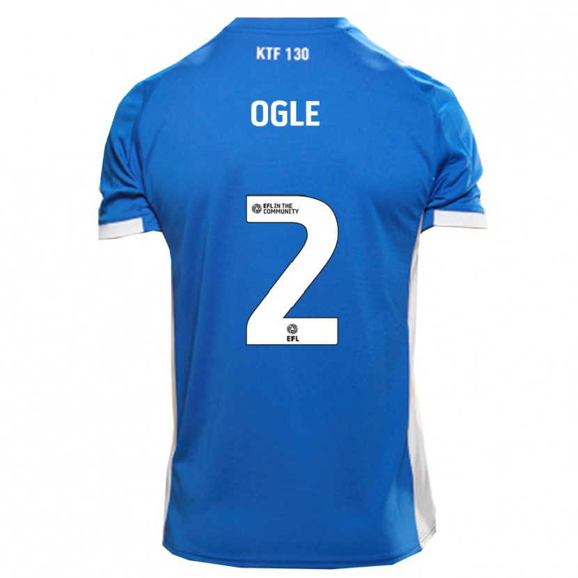 Danxen Herren Reagan Ogle #2 Blau Weiß Heimtrikot Trikot 2025/26 T-Shirt Österreich