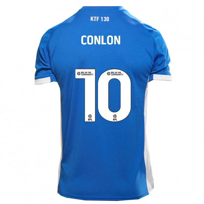 Danxen Herren Tom Conlon #10 Blau Weiß Heimtrikot Trikot 2025/26 T-Shirt Österreich