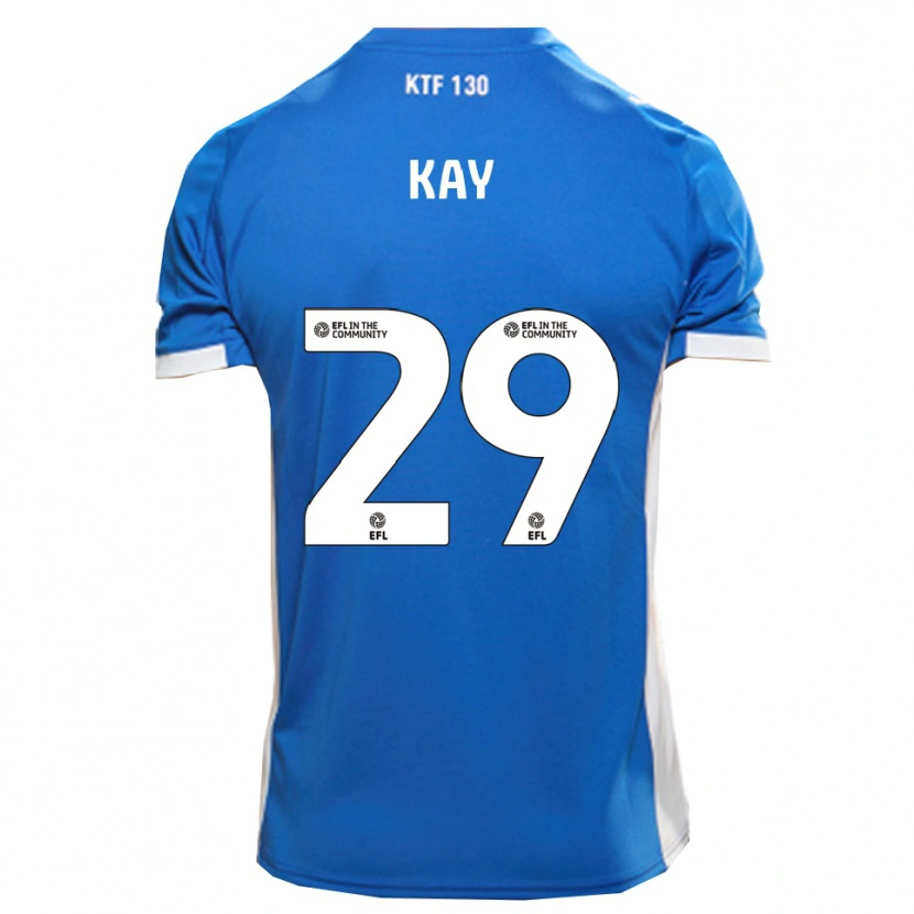 Danxen Herren Josh Kay #29 Blau Weiß Heimtrikot Trikot 2025/26 T-Shirt Österreich