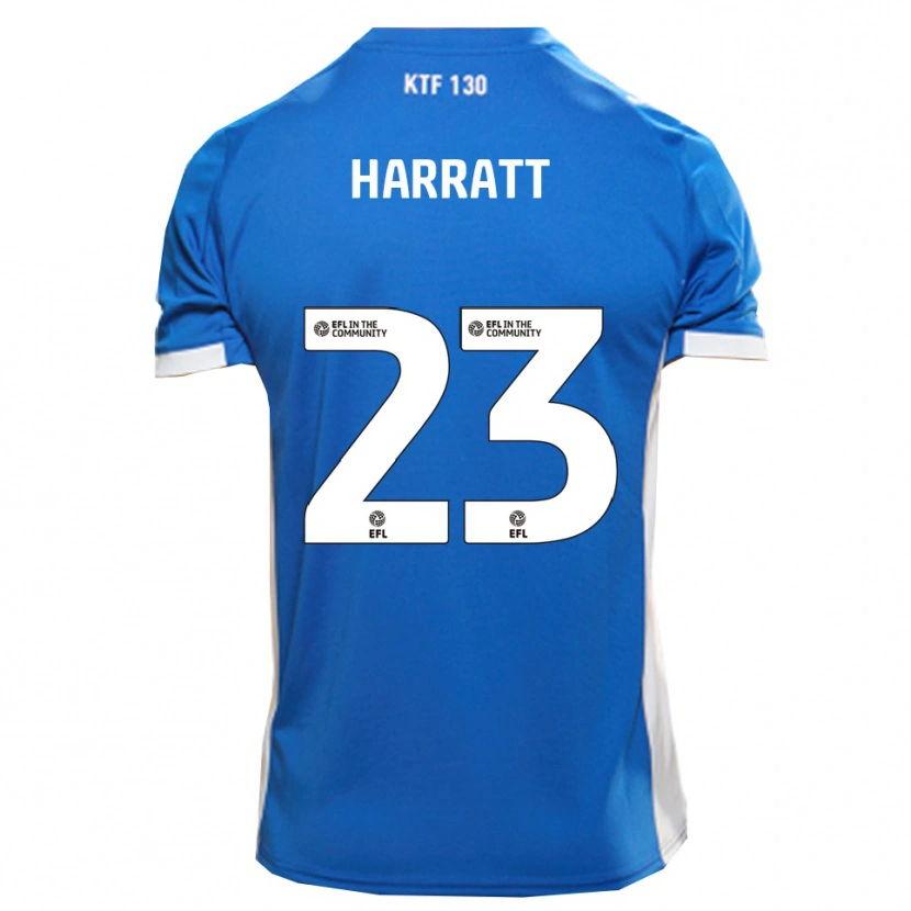 Danxen Herren Kian Harratt #23 Blau Weiß Heimtrikot Trikot 2025/26 T-Shirt Österreich