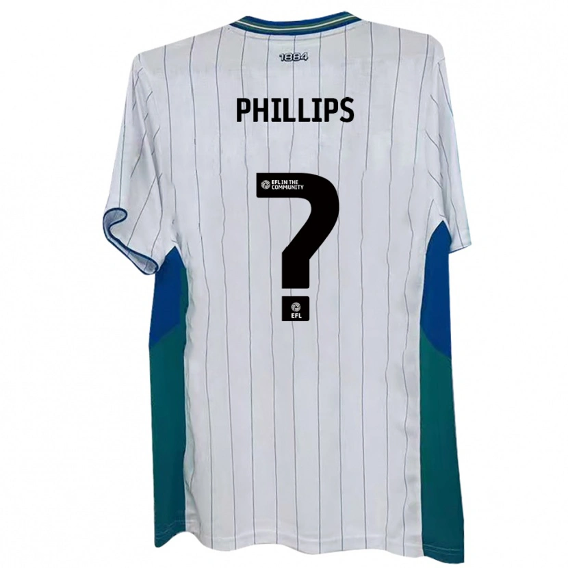 Danxen Herren Ruby Phillips #0 Weiß Grün Blau Heimtrikot Trikot 2025/26 T-Shirt Österreich