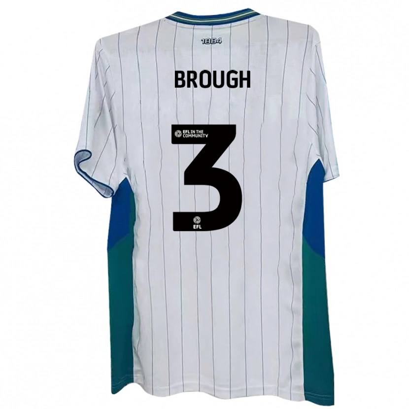 Danxen Herren Patrick Brough #3 Weiß Grün Blau Heimtrikot Trikot 2025/26 T-Shirt Österreich