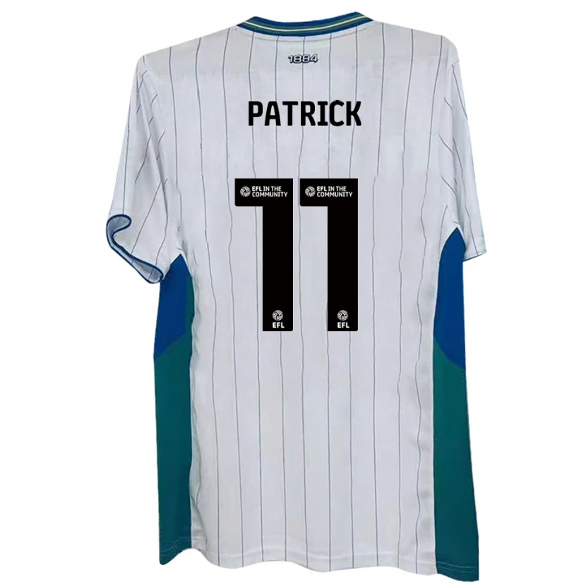 Danxen Herren Omari Patrick #11 Weiß Grün Blau Heimtrikot Trikot 2025/26 T-Shirt Österreich