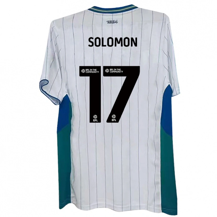 Danxen Herren Sol Solomon #17 Weiß Grün Blau Heimtrikot Trikot 2025/26 T-Shirt Österreich