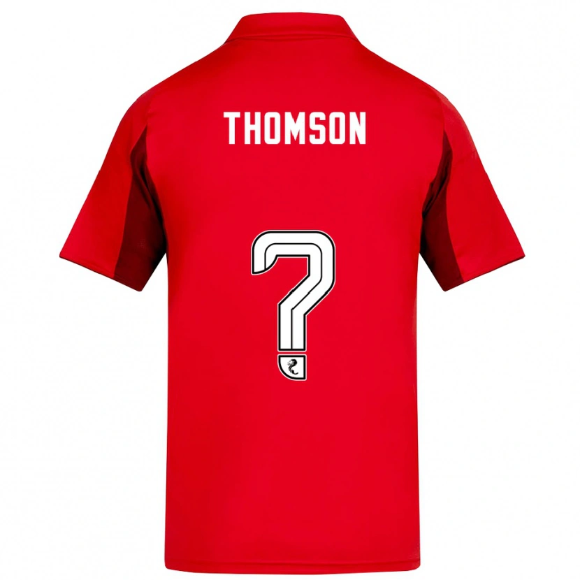 Danxen Herren Ethan Thomson #0 Rot Burgunderrot Heimtrikot Trikot 2025/26 T-Shirt Österreich