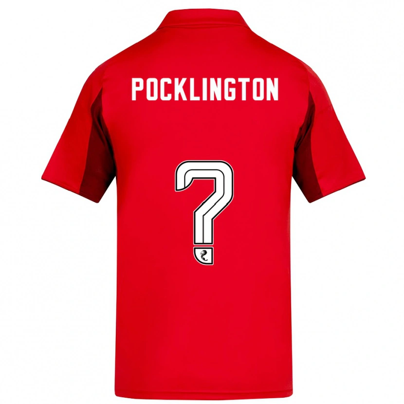 Danxen Herren Max Pocklington #0 Rot Burgunderrot Heimtrikot Trikot 2025/26 T-Shirt Österreich