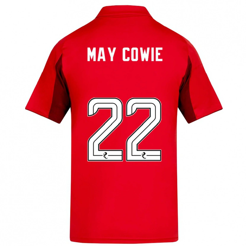 Danxen Herren Ellie May Cowie #22 Rot Burgunderrot Heimtrikot Trikot 2025/26 T-Shirt Österreich