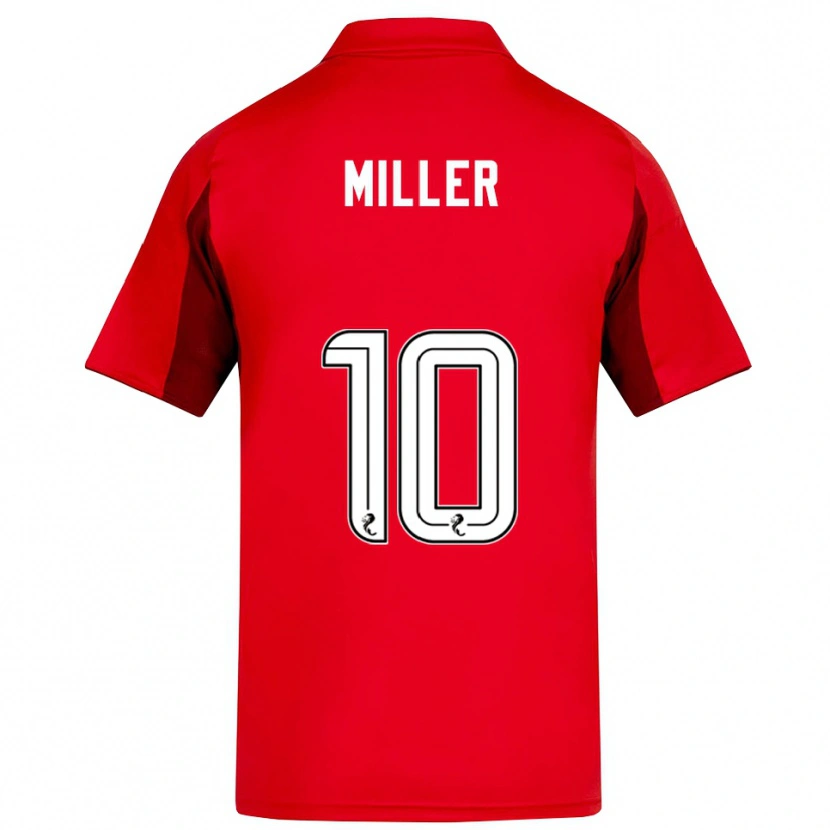 Danxen Herren Darcie Miller #10 Rot Burgunderrot Heimtrikot Trikot 2025/26 T-Shirt Österreich