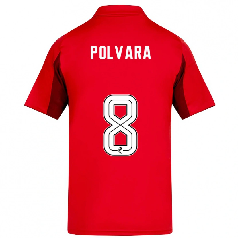 Danxen Herren Dante Polvara #8 Rot Burgunderrot Heimtrikot Trikot 2025/26 T-Shirt Österreich