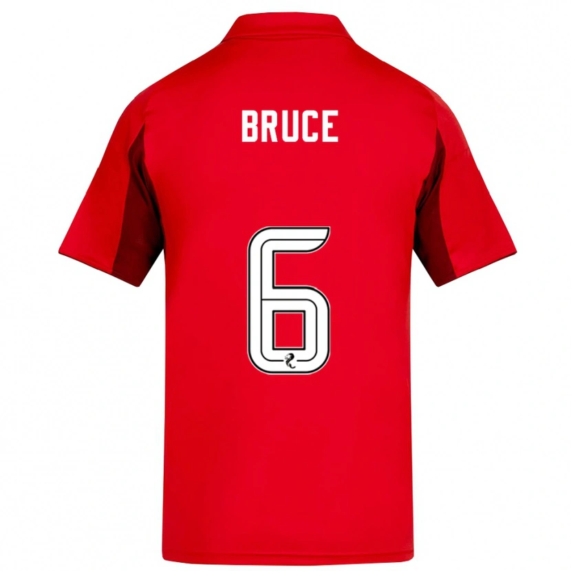 Danxen Herren Natasha Bruce #6 Rot Burgunderrot Heimtrikot Trikot 2025/26 T-Shirt Österreich