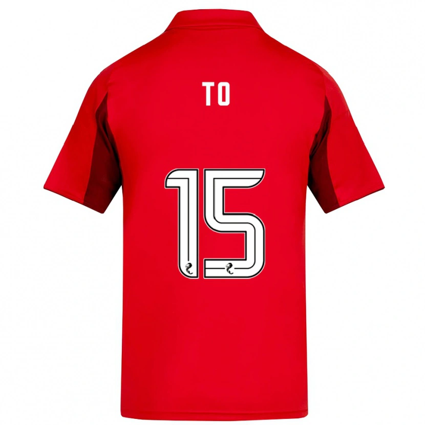 Danxen Herren Zack To #15 Rot Burgunderrot Heimtrikot Trikot 2025/26 T-Shirt Österreich
