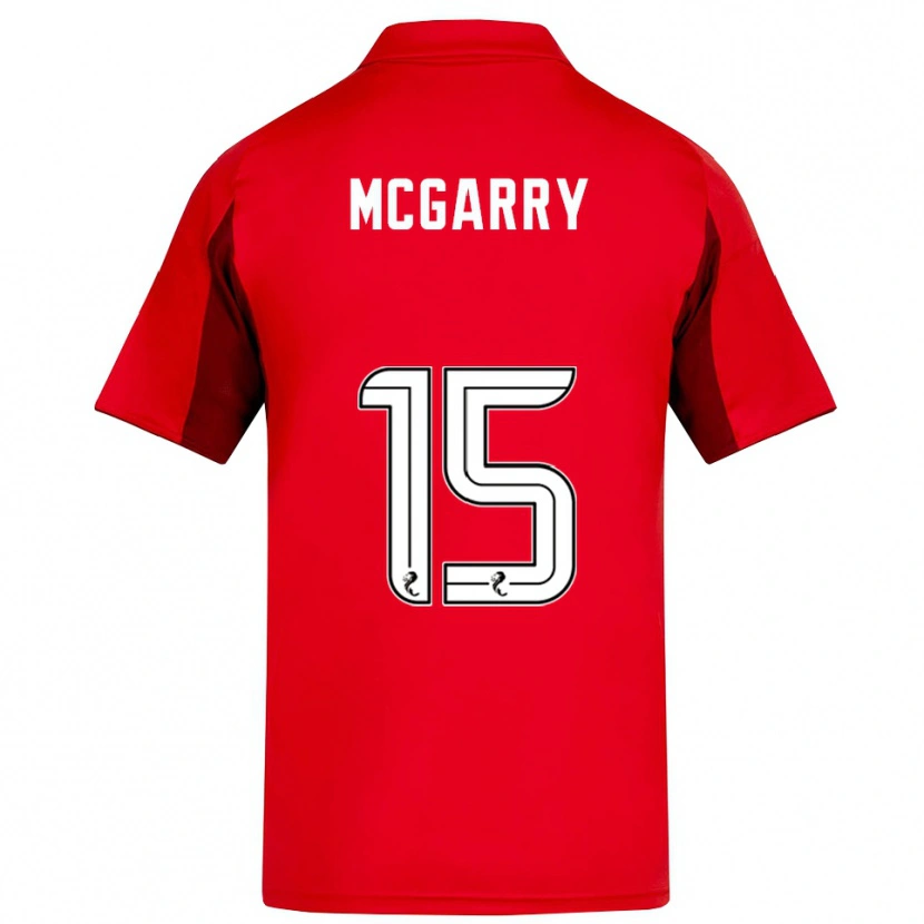 Danxen Herren James Mcgarry #15 Rot Burgunderrot Heimtrikot Trikot 2025/26 T-Shirt Österreich
