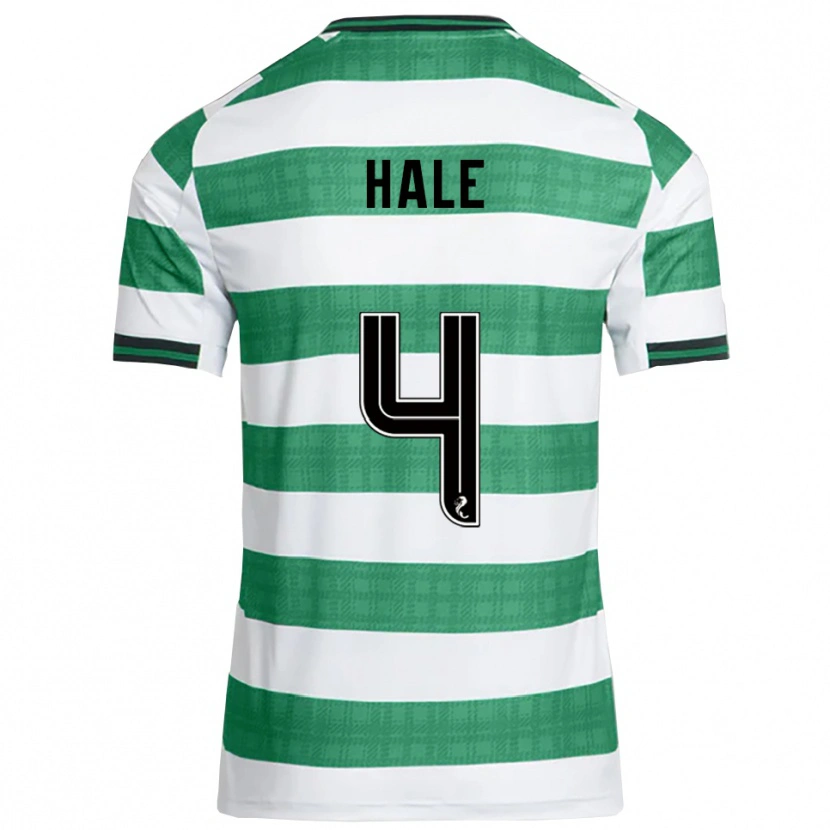 Danxen Herren Finlay Hale #4 Grün Weiß Heimtrikot Trikot 2025/26 T-Shirt Österreich