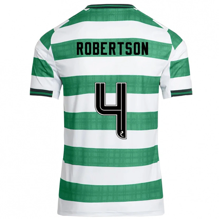 Danxen Herren Lisa Robertson #4 Grün Weiß Heimtrikot Trikot 2025/26 T-Shirt Österreich