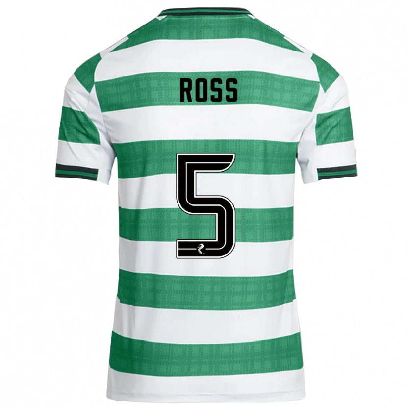 Danxen Herren Natalie Ross #5 Grün Weiß Heimtrikot Trikot 2025/26 T-Shirt Österreich