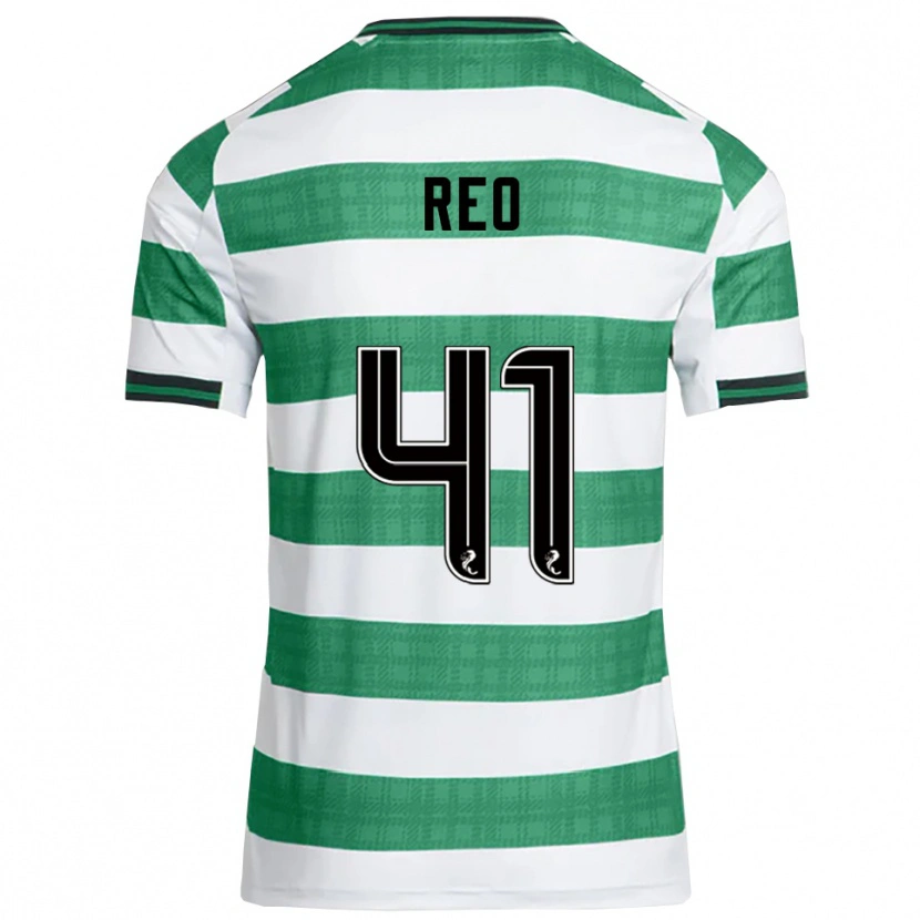 Danxen Herren Reo Hatate #41 Grün Weiß Heimtrikot Trikot 2025/26 T-Shirt Österreich