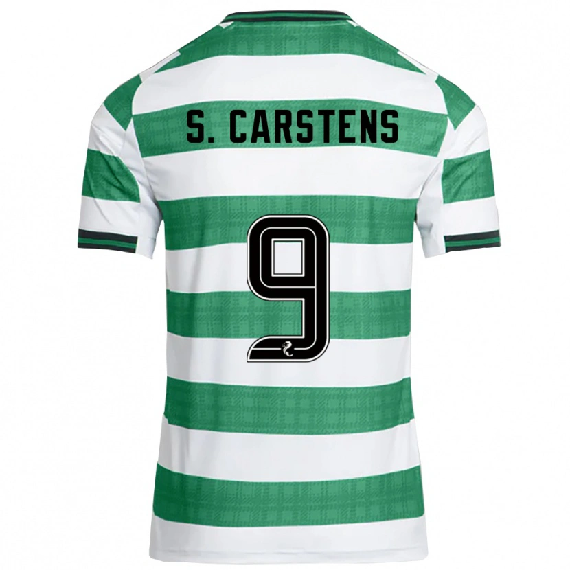 Danxen Herren Signe Carstens #9 Grün Weiß Heimtrikot Trikot 2025/26 T-Shirt Österreich
