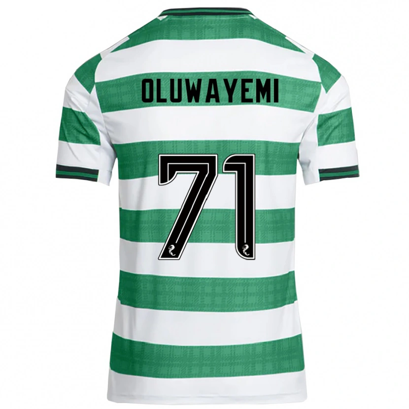 Danxen Herren Tobi Oluwayemi #71 Grün Weiß Heimtrikot Trikot 2025/26 T-Shirt Österreich