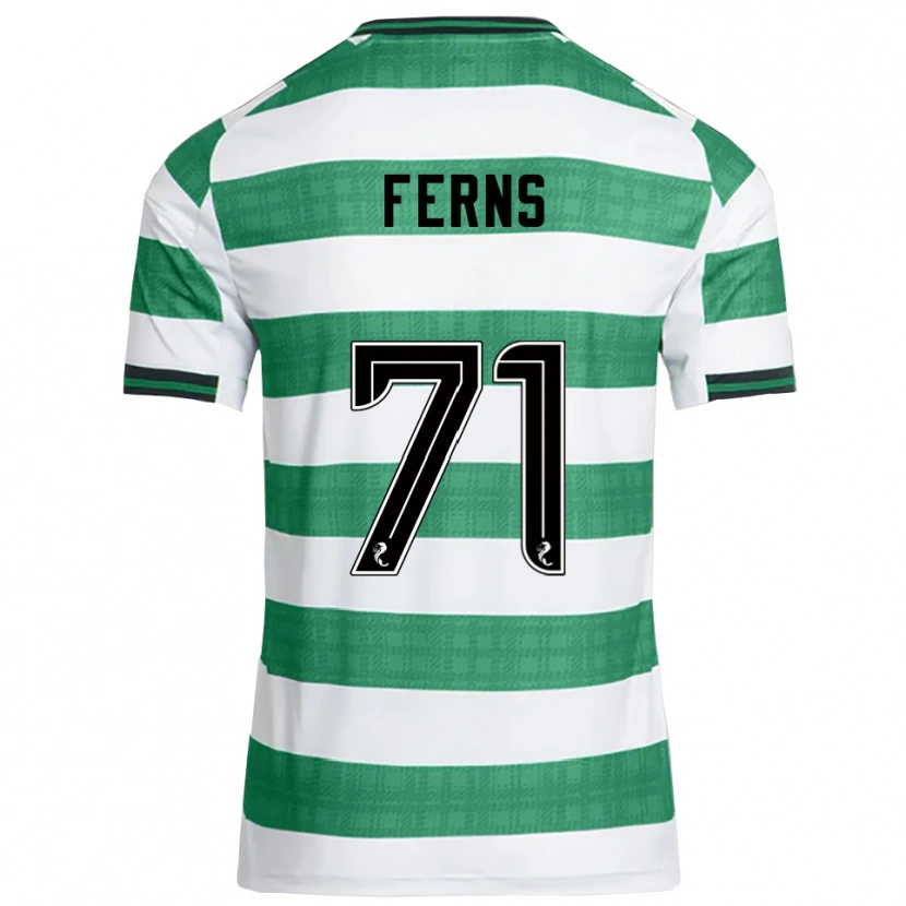 Danxen Herren Abbie Ferns #71 Grün Weiß Heimtrikot Trikot 2025/26 T-Shirt Österreich