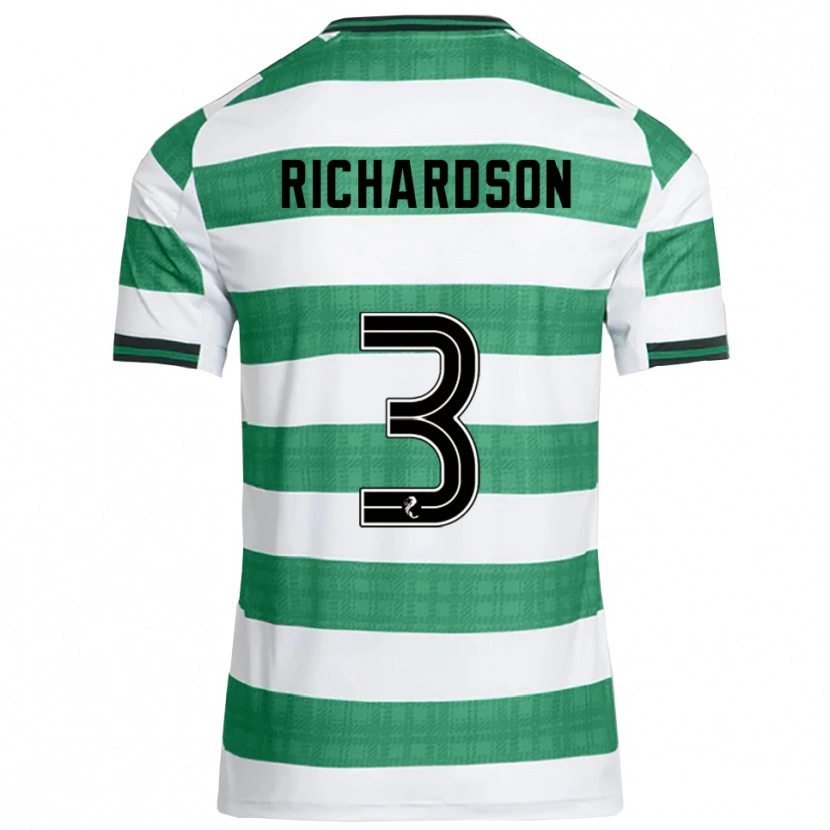 Danxen Herren Amy Richardson #3 Grün Weiß Heimtrikot Trikot 2025/26 T-Shirt Österreich