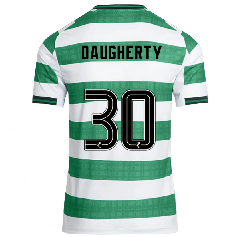 Danxen Herren Kelsey Daugherty #30 Grün Weiß Heimtrikot Trikot 2025/26 T-Shirt Österreich