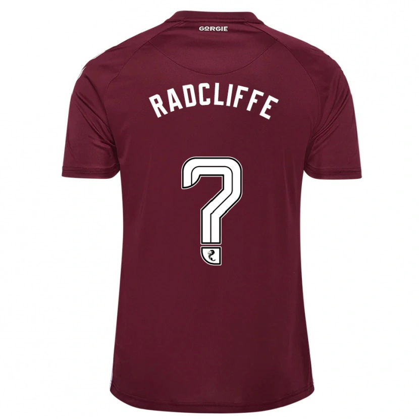 Danxen Herren Josh Radcliffe #0 Burgunderrot Weiß Heimtrikot Trikot 2025/26 T-Shirt Österreich