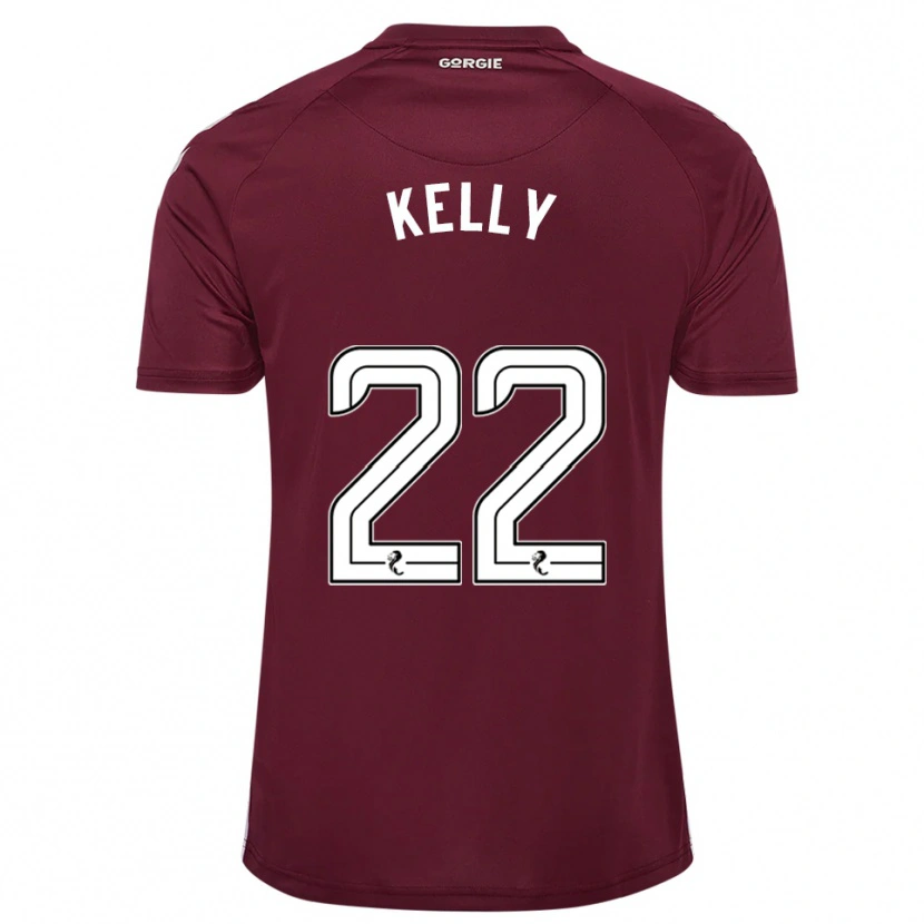 Danxen Herren Ryan Kelly #22 Burgunderrot Weiß Heimtrikot Trikot 2025/26 T-Shirt Österreich