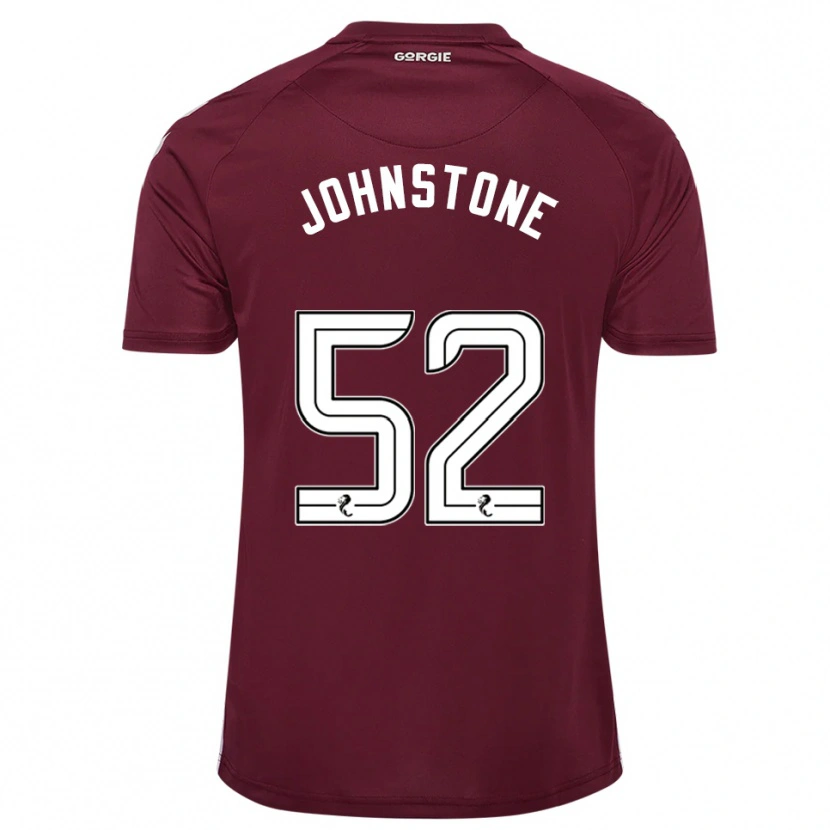 Danxen Herren Rachael Johnstone #52 Burgunderrot Weiß Heimtrikot Trikot 2025/26 T-Shirt Österreich