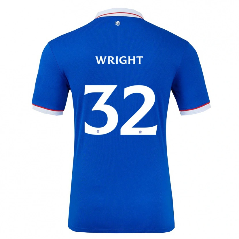 Danxen Herren Kieran Wright #32 Blau Weiß Heimtrikot Trikot 2025/26 T-Shirt Österreich