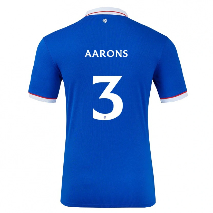 Danxen Herren Max Aarons #3 Blau Weiß Heimtrikot Trikot 2025/26 T-Shirt Österreich