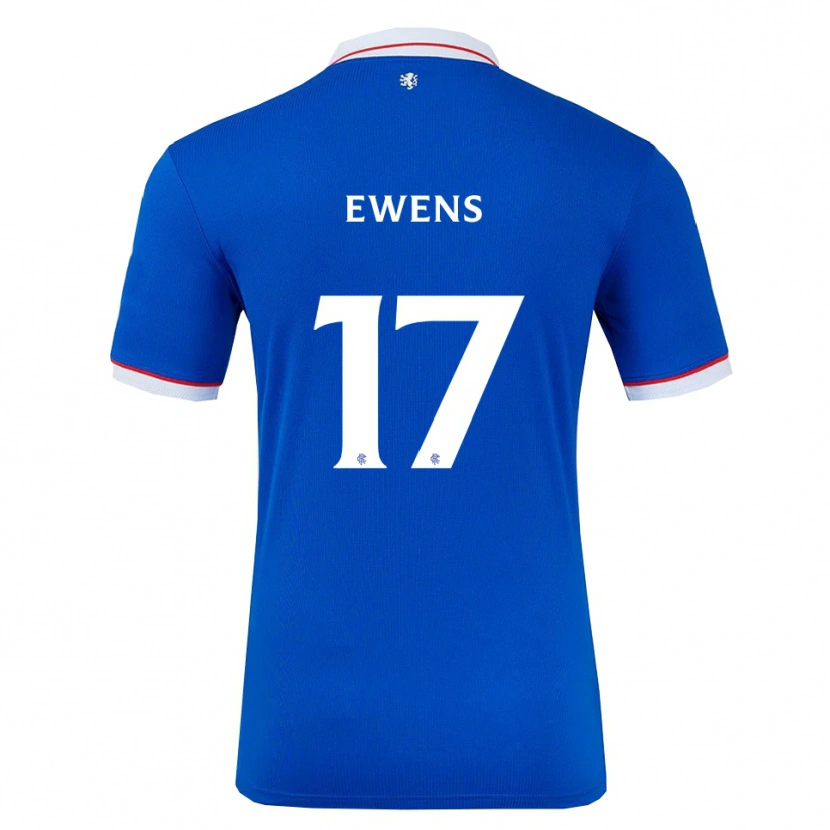 Danxen Herren Sarah Ewens #17 Blau Weiß Heimtrikot Trikot 2025/26 T-Shirt Österreich