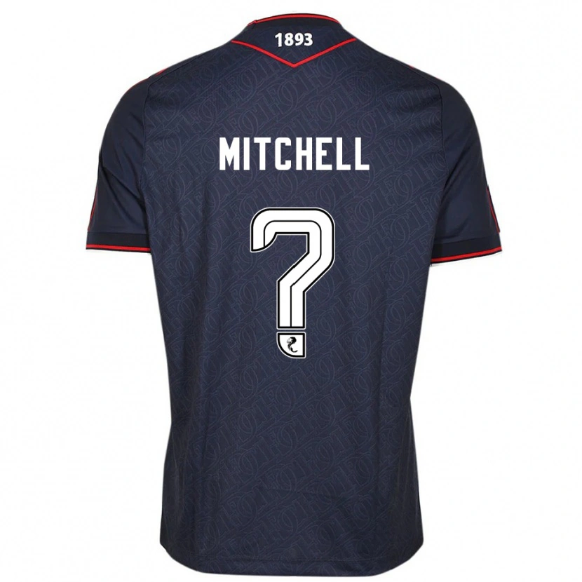 Danxen Herren Josh Mitchell #0 Marine Weiß Heimtrikot Trikot 2025/26 T-Shirt Österreich