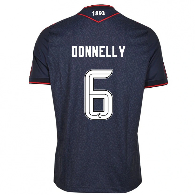 Danxen Herren Aaron Donnelly #6 Marine Weiß Heimtrikot Trikot 2025/26 T-Shirt Österreich