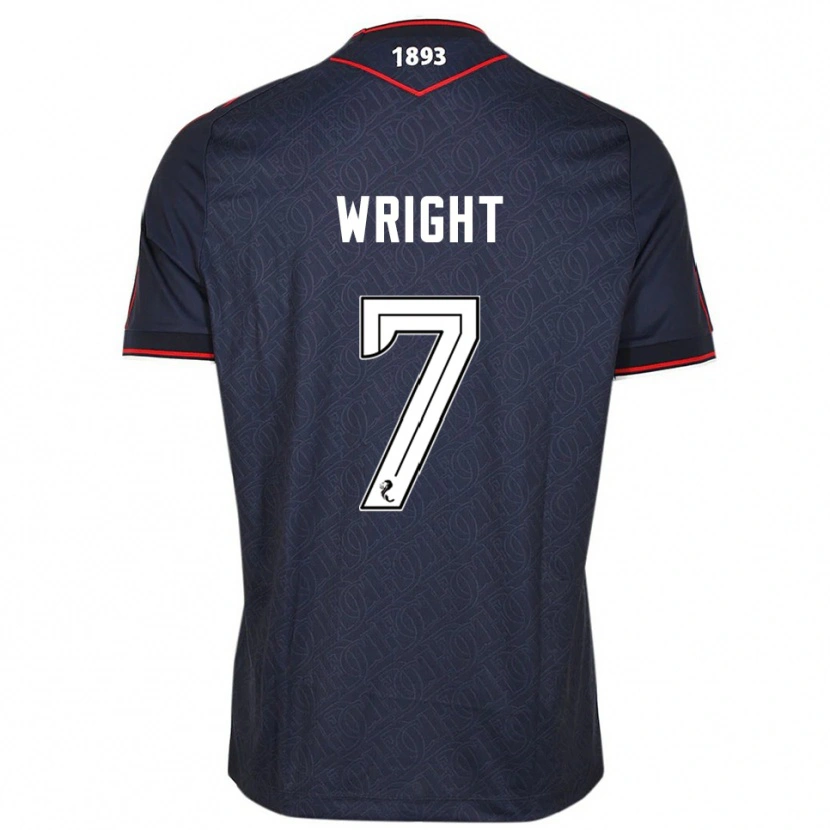 Danxen Herren Drey Wright #7 Marine Weiß Heimtrikot Trikot 2025/26 T-Shirt Österreich
