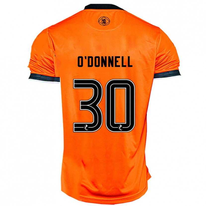 Danxen Herren Lewis O'donnell #30 Orange Schwarz Heimtrikot Trikot 2025/26 T-Shirt Österreich