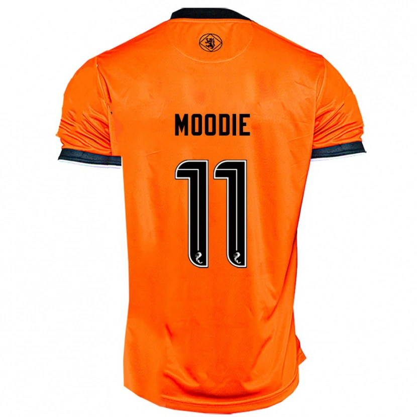 Danxen Herren Alix Moodie #11 Orange Schwarz Heimtrikot Trikot 2025/26 T-Shirt Österreich