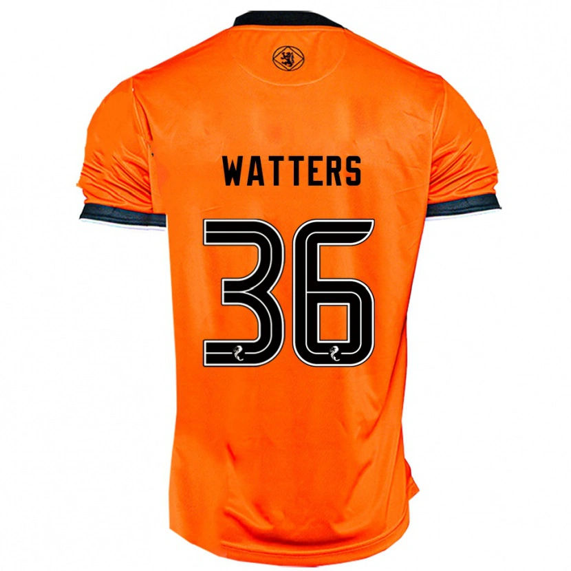 Danxen Herren Max Watters #36 Orange Schwarz Heimtrikot Trikot 2025/26 T-Shirt Österreich
